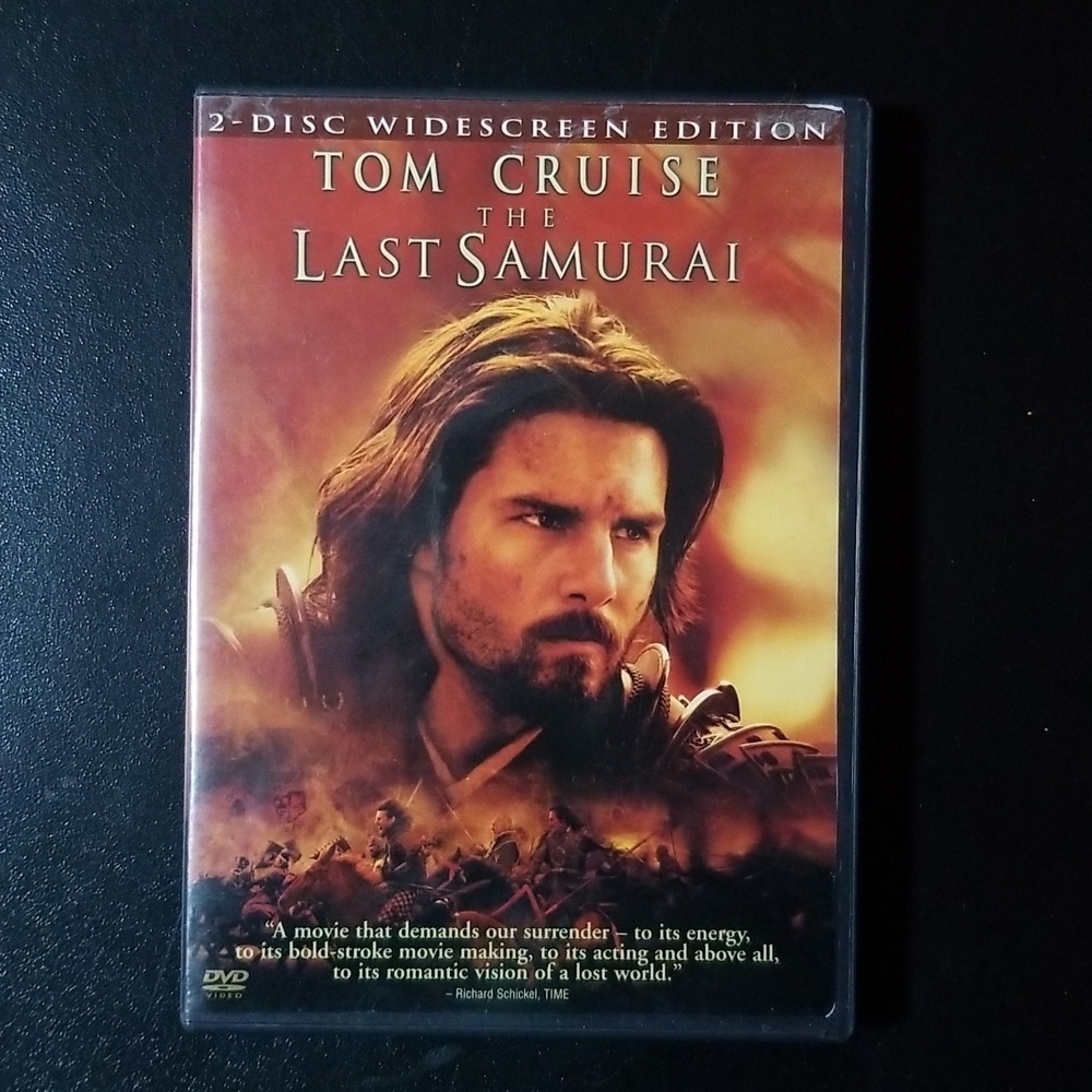 4/$20 The Last Samurai 2 Disc Widescreen Edition DVD